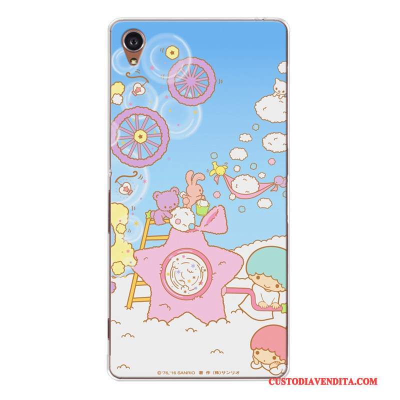 Custodia Sony Xperia Xa1 Ultra Cartone Animato Nuovo Blu, Cover Sony Xperia Xa1 Ultra Silicone Morbidotelefono