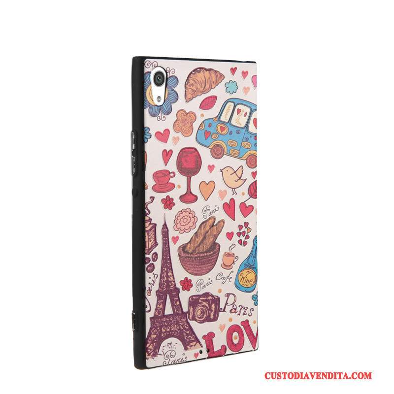 Custodia Sony Xperia Xa1 Ultra Goffratura Morbidotelefono, Cover Sony Xperia Xa1 Ultra Colore Anti-caduta Tutto Incluso