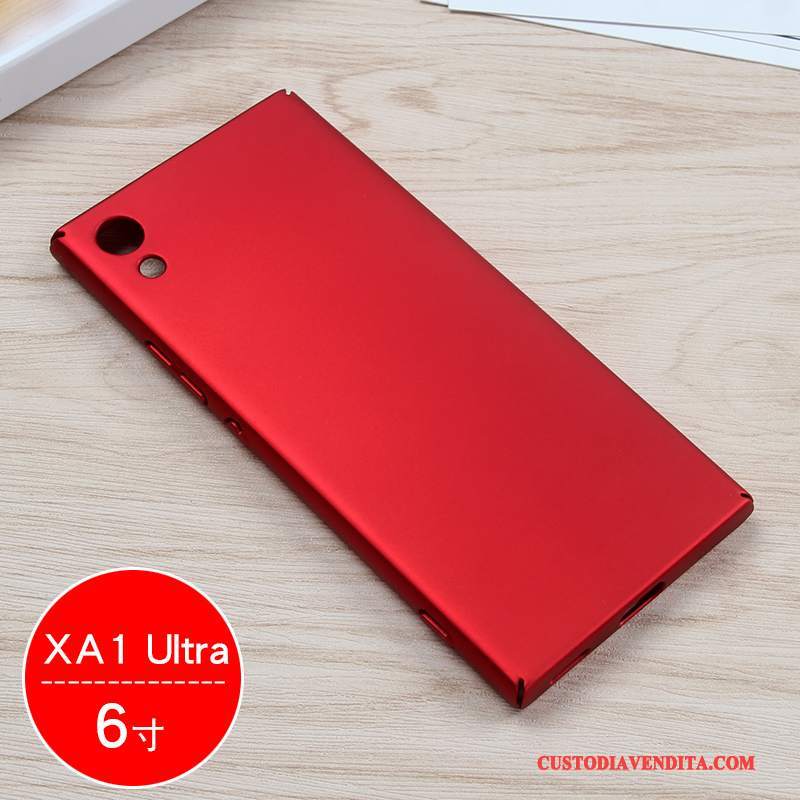 Custodia Sony Xperia Xa1 Ultra Protezione Ornamenti Appesi Rosso, Cover Sony Xperia Xa1 Ultra Telefono