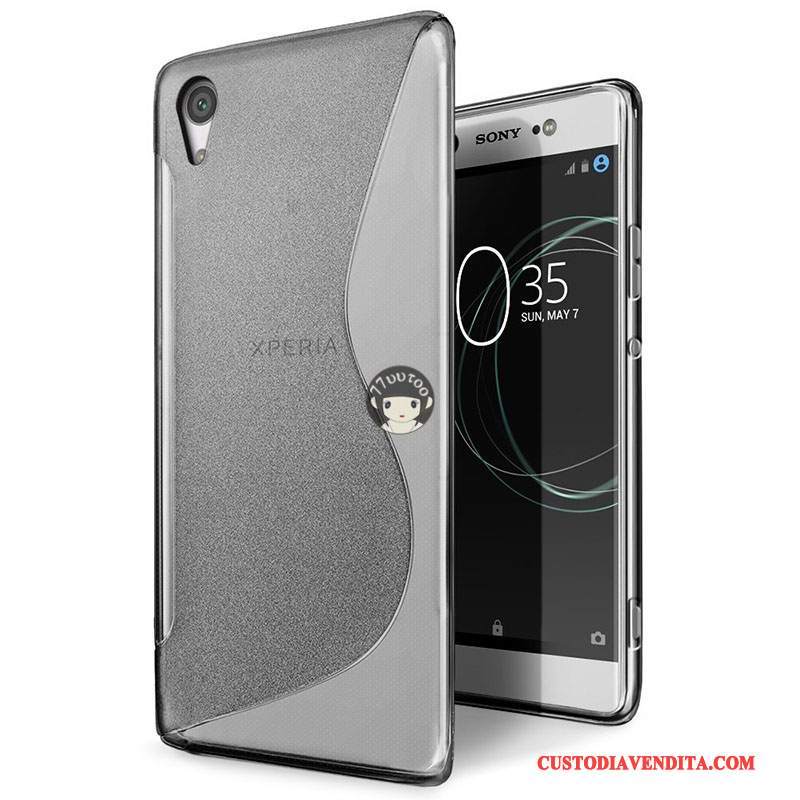 Custodia Sony Xperia Xa1 Ultra Silicone Anti-caduta Morbido, Cover Sony Xperia Xa1 Ultra Protezione Telefono Blu