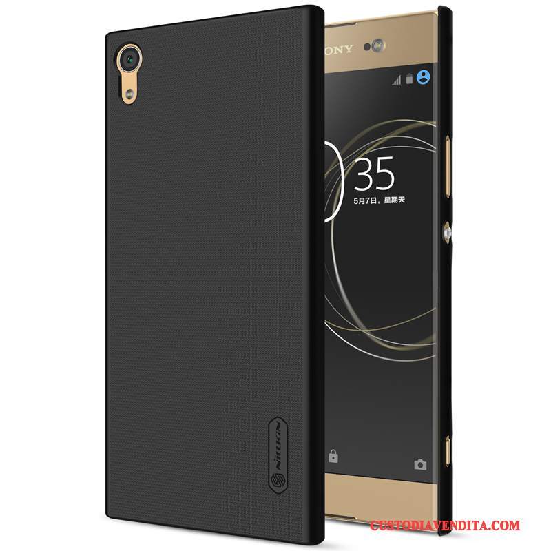 Custodia Sony Xperia Xa1 Ultra Telefono Difficile, Cover Sony Xperia Xa1 Ultra Oro Macchiati