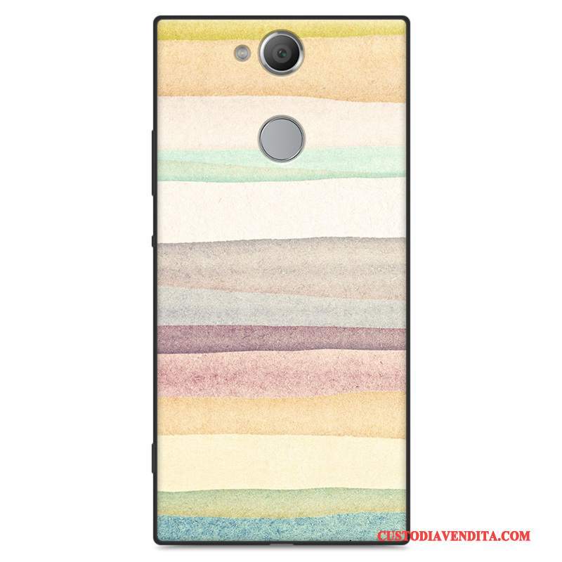 Custodia Sony Xperia Xa2 Cartone Animato Macchiatitelefono, Cover Sony Xperia Xa2 Colore Bello Tutto Incluso