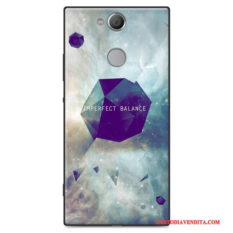 Custodia Sony Xperia Xa2 Cartone Animato Macchiatitelefono, Cover Sony Xperia Xa2 Colore Bello Tutto Incluso