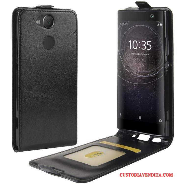 Custodia Sony Xperia Xa2 Pelle Biancotelefono, Cover Sony Xperia Xa2 Protezione