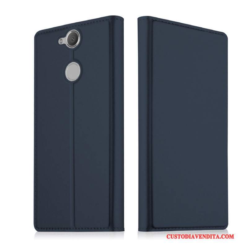 Custodia Sony Xperia Xa2 Ultra Pelle Orotelefono, Cover Sony Xperia Xa2 Ultra Protezione Carta Affari