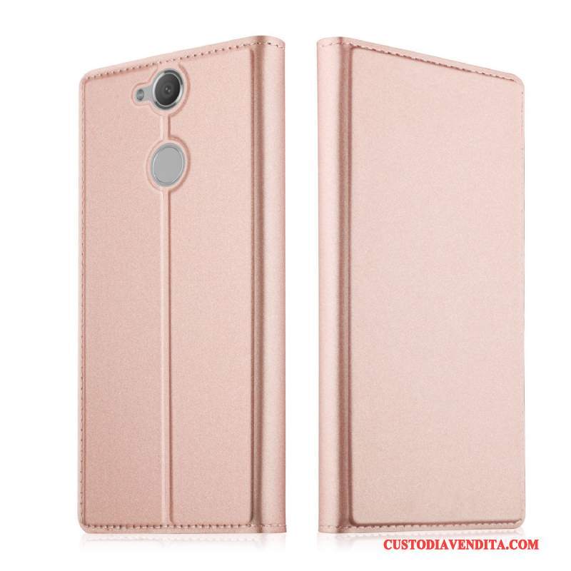 Custodia Sony Xperia Xa2 Ultra Pelle Orotelefono, Cover Sony Xperia Xa2 Ultra Protezione Carta Affari