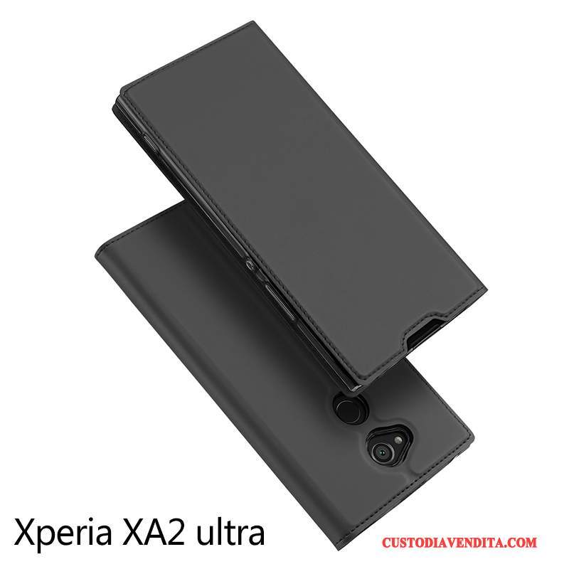 Custodia Sony Xperia Xa2 Ultra Pelle Telefono Anti-caduta, Cover Sony Xperia Xa2 Ultra Protezione Tendenza Tutto Incluso