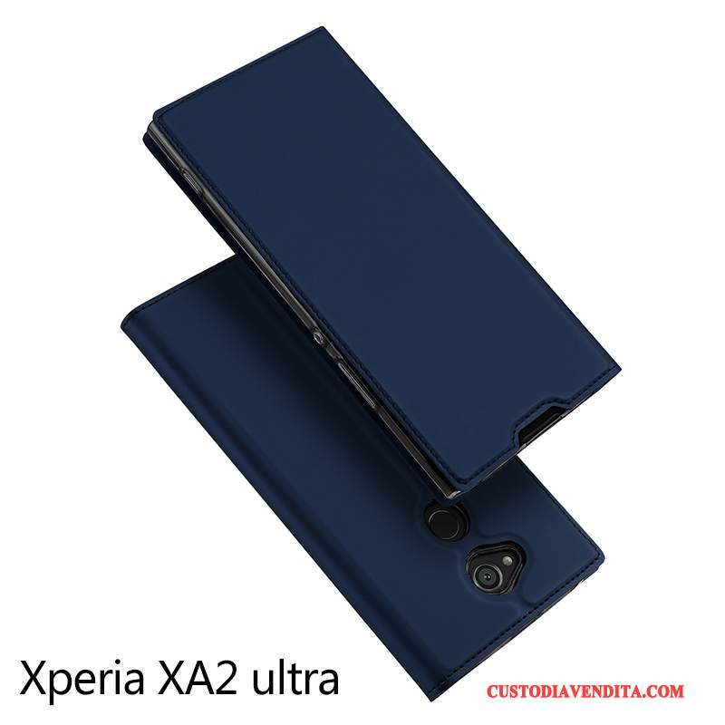 Custodia Sony Xperia Xa2 Ultra Pelle Telefono Anti-caduta, Cover Sony Xperia Xa2 Ultra Protezione Tendenza Tutto Incluso