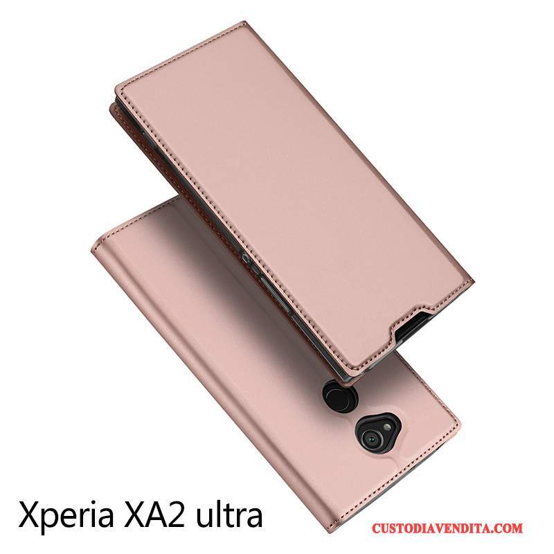 Custodia Sony Xperia Xa2 Ultra Pelle Telefono Anti-caduta, Cover Sony Xperia Xa2 Ultra Protezione Tendenza Tutto Incluso