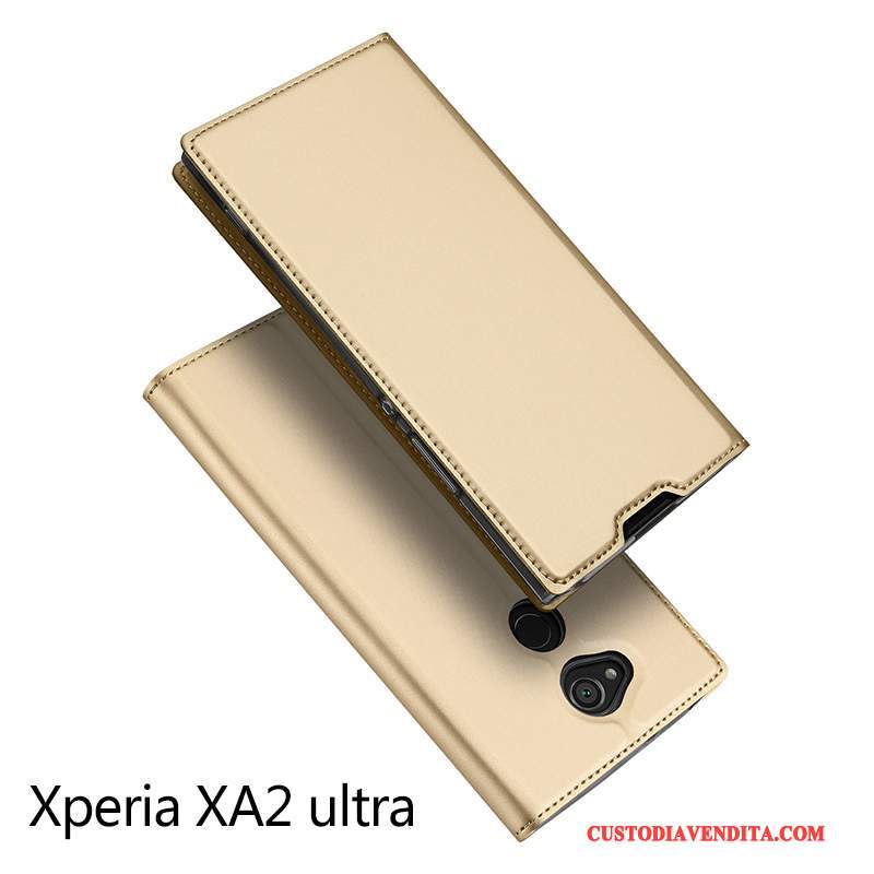 Custodia Sony Xperia Xa2 Ultra Pelle Telefono Anti-caduta, Cover Sony Xperia Xa2 Ultra Protezione Tendenza Tutto Incluso