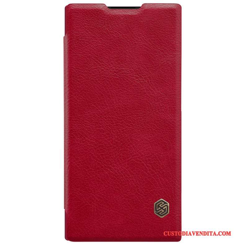 Custodia Sony Xperia Xa2 Ultra Protezione Oro Anti-caduta, Cover Sony Xperia Xa2 Ultra Folio Telefono Nero