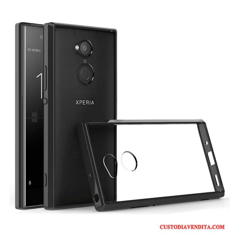 Custodia Sony Xperia Xa2 Ultra Protezione Telaio Blu, Cover Sony Xperia Xa2 Ultra Telefono Anti-caduta