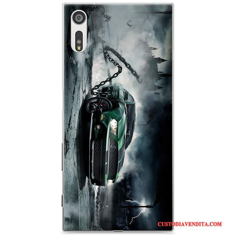 Custodia Sony Xperia Xz Creativo Giallo Difficile, Cover Sony Xperia Xz Protezione Telefono