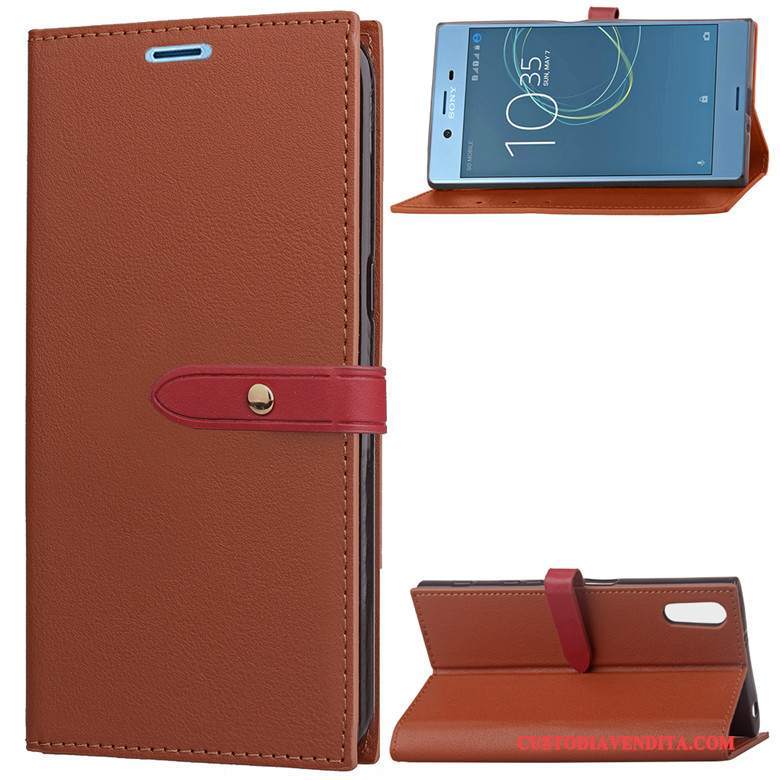 Custodia Sony Xperia Xz Folio Nerotelefono, Cover Sony Xperia Xz Protezione Morbido Affari