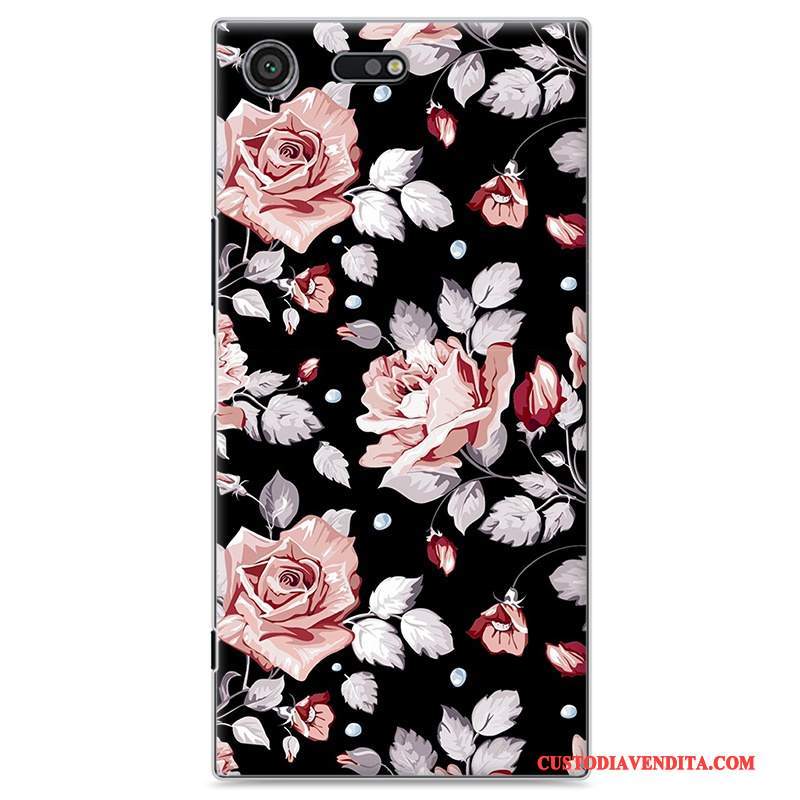 Custodia Sony Xperia Xz Premium Cartone Animato Arte Chiaro, Cover Sony Xperia Xz Premium Colore Telefono Rosa