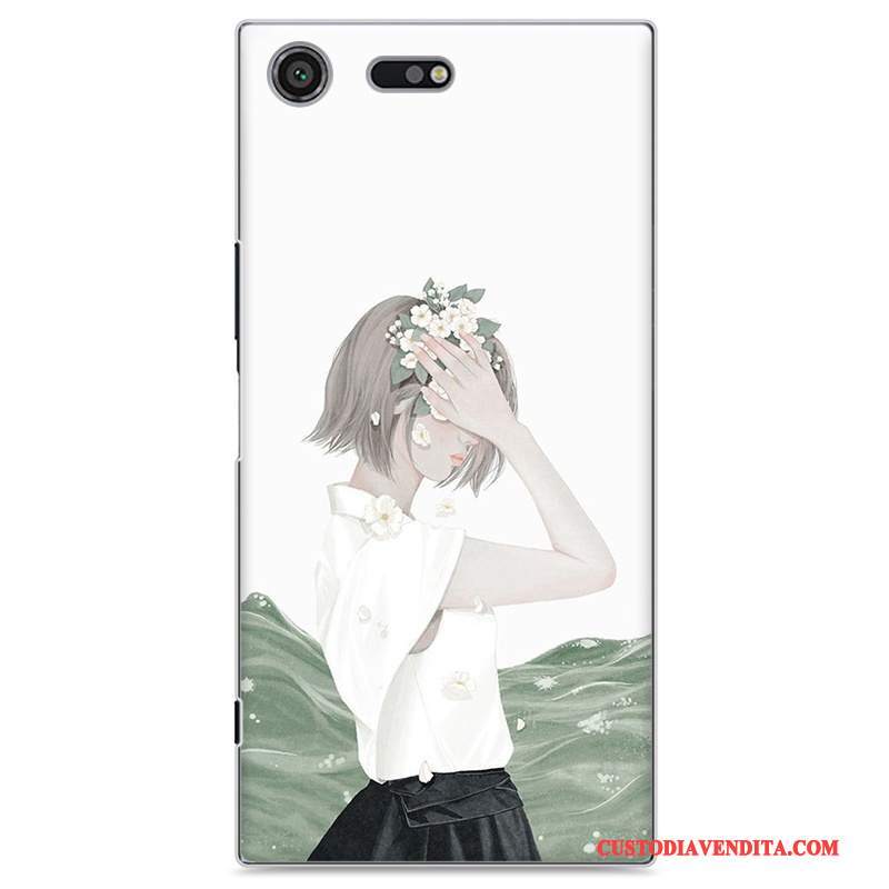 Custodia Sony Xperia Xz Premium Colore Fresco Blu, Cover Sony Xperia Xz Premium Protezione Piccolatelefono