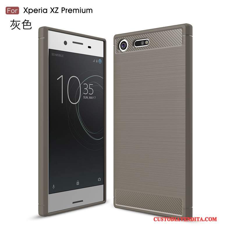 Custodia Sony Xperia Xz Premium Silicone Setatelefono, Cover Sony Xperia Xz Premium Protezione Chiaro Modello