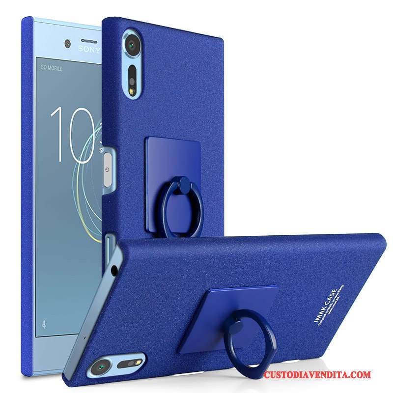 Custodia Sony Xperia Xz Protezione Ringtelefono, Cover Sony Xperia Xz Nero Macchiati