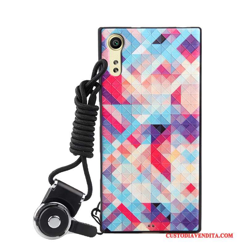 Custodia Sony Xperia Xz Silicone Ornamenti Appesitelefono, Cover Sony Xperia Xz Colore