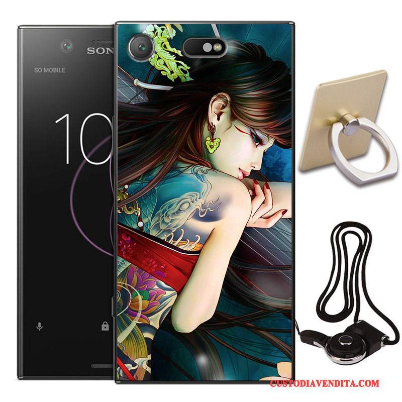 Custodia Sony Xperia Xz1 Compact Colore Telefono Anti-caduta, Cover Sony Xperia Xz1 Compact Protezione Tutto Incluso Morbido