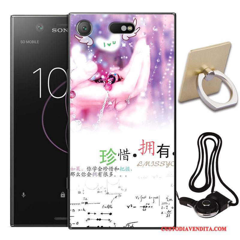 Custodia Sony Xperia Xz1 Compact Colore Telefono Anti-caduta, Cover Sony Xperia Xz1 Compact Protezione Tutto Incluso Morbido