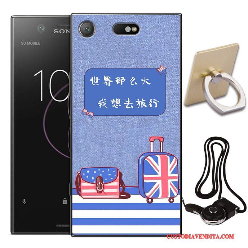 Custodia Sony Xperia Xz1 Compact Colore Telefono Anti-caduta, Cover Sony Xperia Xz1 Compact Protezione Tutto Incluso Morbido