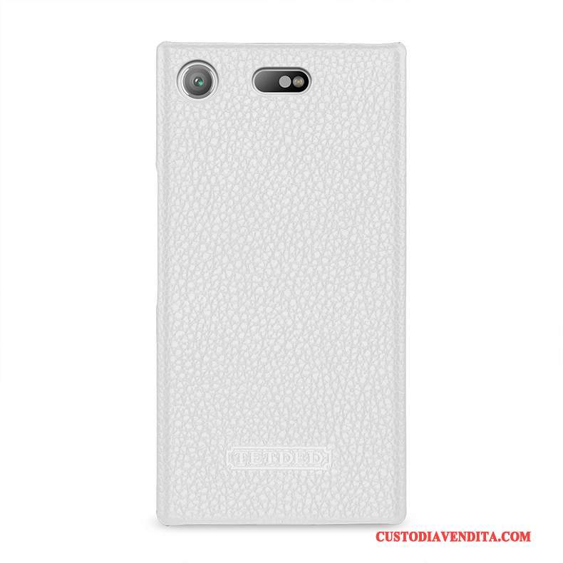 Custodia Sony Xperia Xz1 Compact Pelle Verdetelefono, Cover Sony Xperia Xz1 Compact Protezione Colore Profondo Anti-caduta