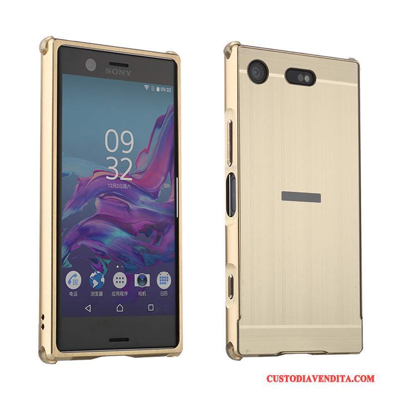 Custodia Sony Xperia Xz1 Compact Protezione Colore Profondo Grigio, Cover Sony Xperia Xz1 Compact Telaio Anti-caduta