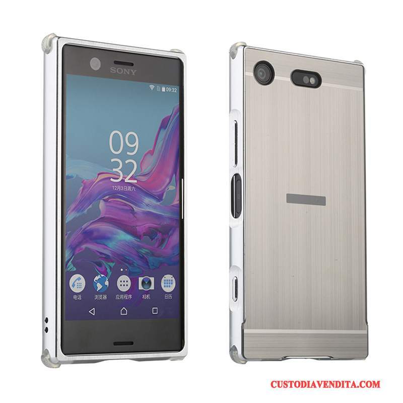 Custodia Sony Xperia Xz1 Compact Protezione Colore Profondo Grigio, Cover Sony Xperia Xz1 Compact Telaio Anti-caduta