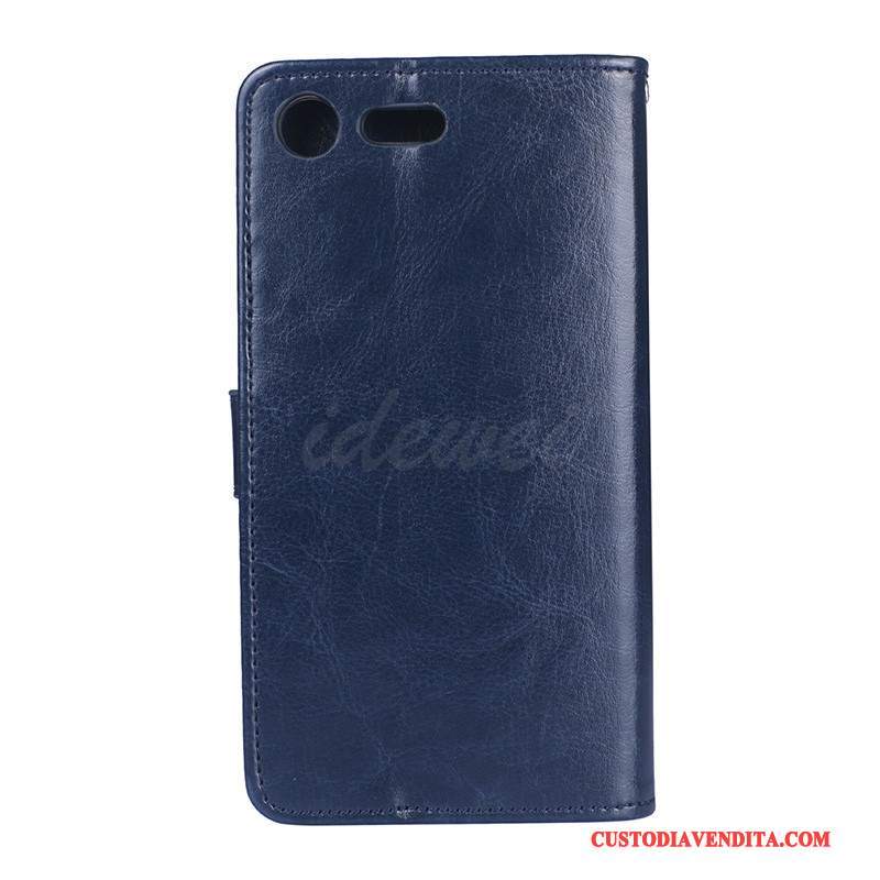 Custodia Sony Xperia Xz1 Compact Protezione Rossotelefono, Cover Sony Xperia Xz1 Compact Pelle