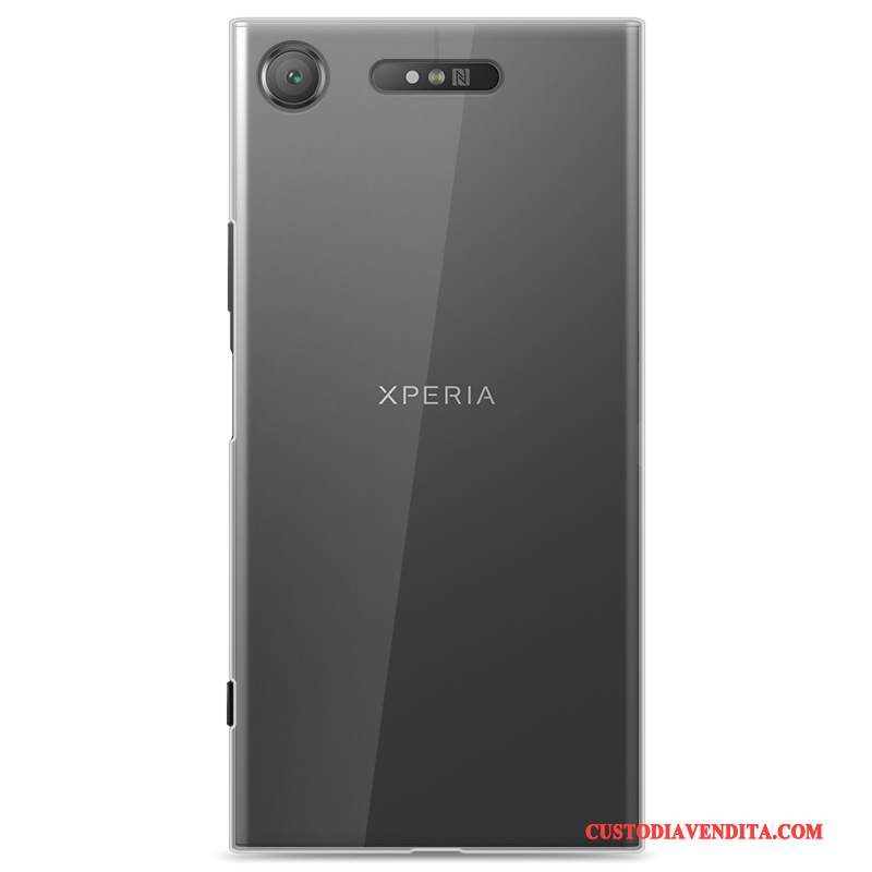 Custodia Sony Xperia Xz1 Creativo Difficiletelefono, Cover Sony Xperia Xz1 Cartone Animato Di Personalità Rosso