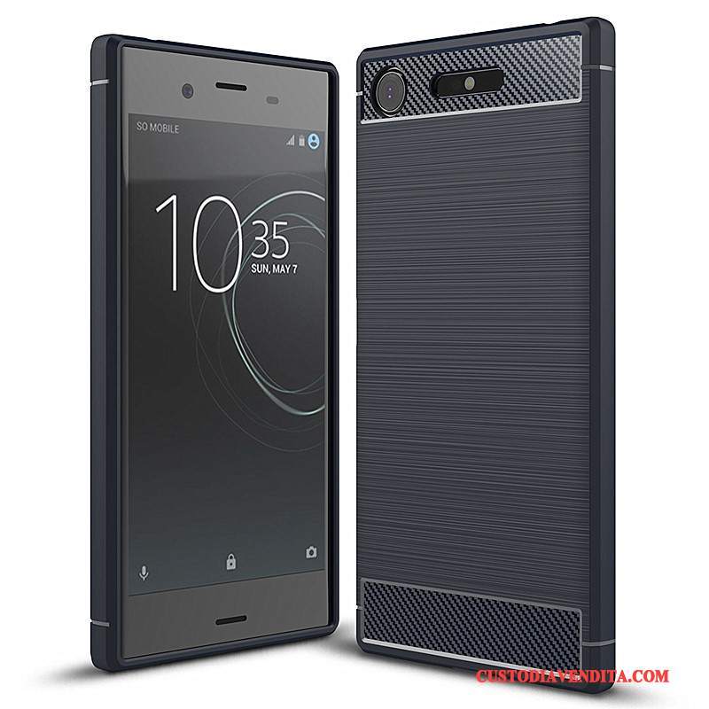 Custodia Sony Xperia Xz1 Silicone Morbido Rosso, Cover Sony Xperia Xz1 Protezione Tutto Inclusotelefono