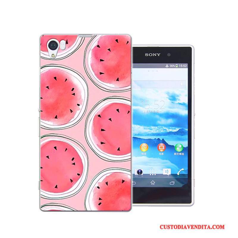 Custodia Sony Xperia Z1 Colore Difficile Anti-caduta, Cover Sony Xperia Z1 Cartone Animato Telefono