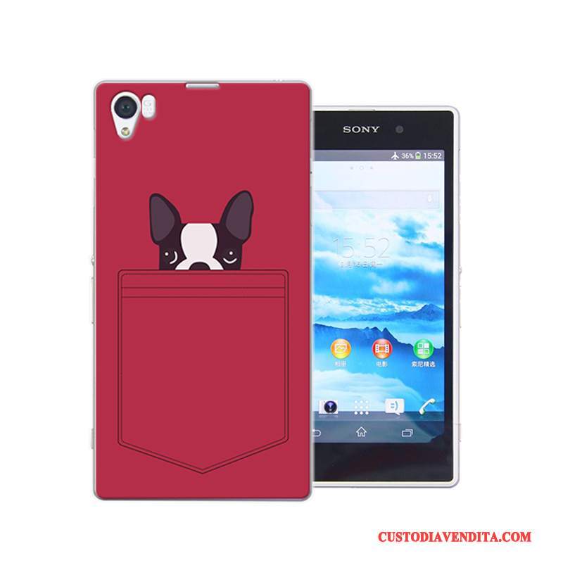 Custodia Sony Xperia Z1 Colore Difficile Anti-caduta, Cover Sony Xperia Z1 Cartone Animato Telefono