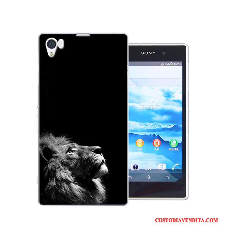 Custodia Sony Xperia Z1 Colore Difficile Anti-caduta, Cover Sony Xperia Z1 Cartone Animato Telefono