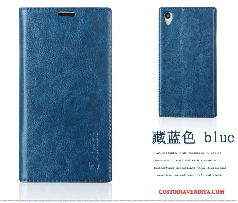 Custodia Sony Xperia Z1 Pelle Cachitelefono, Cover Sony Xperia Z1 Protezione