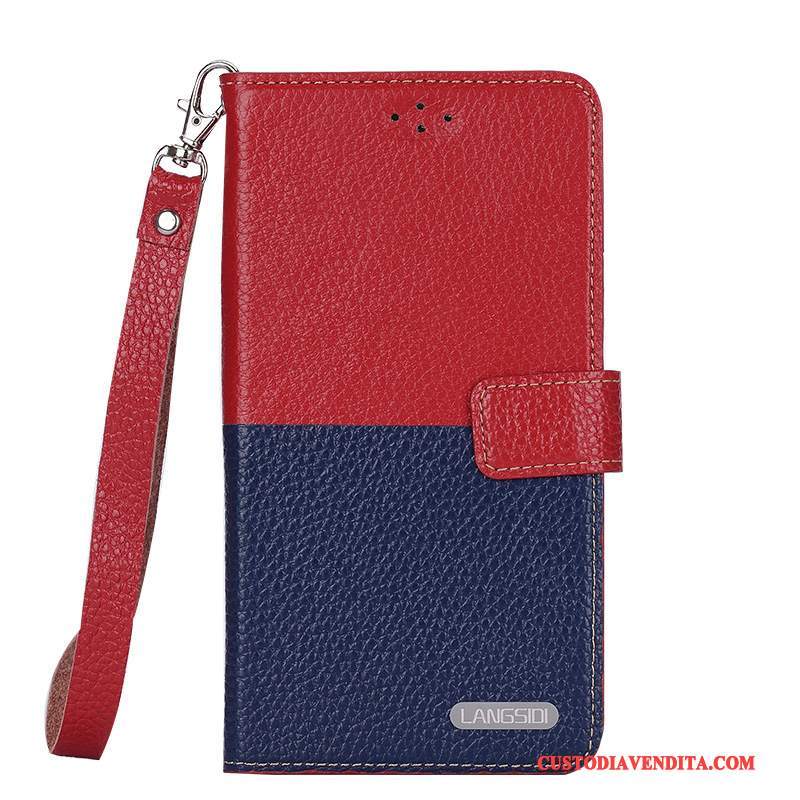 Custodia Sony Xperia Z1 Pelle Chiaro Semplici, Cover Sony Xperia Z1 Folio Telefono