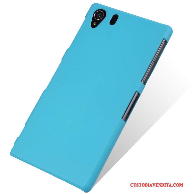 Custodia Sony Xperia Z1 Protezione Coperchio Posteriore Verde, Cover Sony Xperia Z1 Telefono