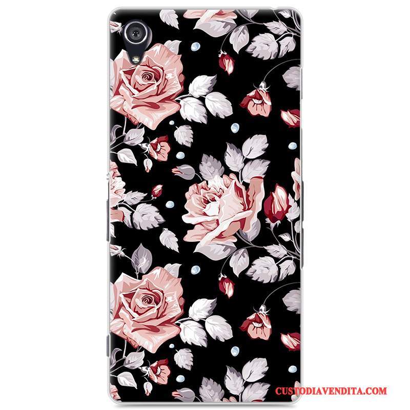 Custodia Sony Xperia Z2 Cartone Animato Difficile Porpora, Cover Sony Xperia Z2 Protezione Telefono