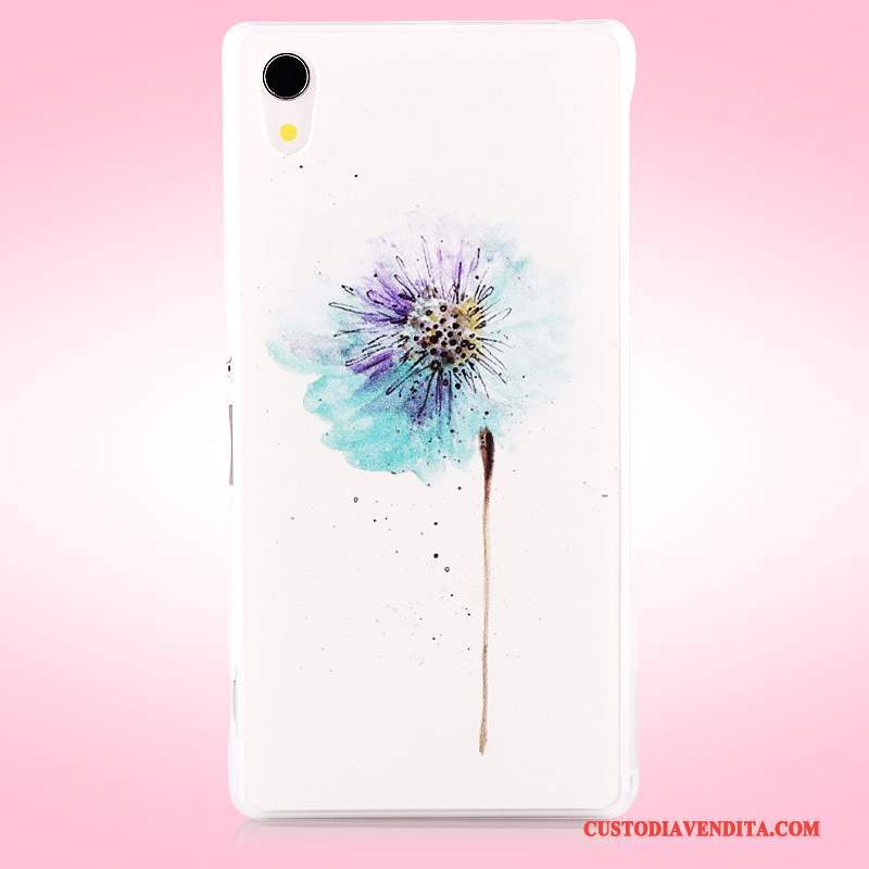 Custodia Sony Xperia Z2 Colore Bianco Sottile, Cover Sony Xperia Z2 Protezione Telefono