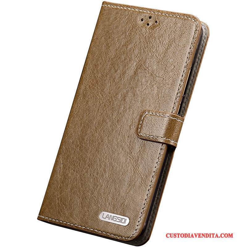 Custodia Sony Xperia Z3+ Folio Blu Anti-caduta, Cover Sony Xperia Z3+ Pelle Semplicitelefono