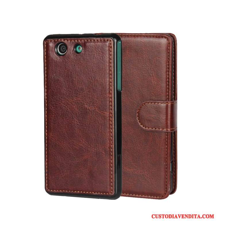 Custodia Sony Xperia Z3 Pelle Rossotelefono, Cover Sony Xperia Z3 Protezione