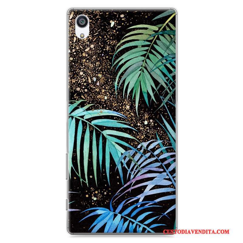 Custodia Sony Xperia Z5 Cartone Animato Difficile Blu, Cover Sony Xperia Z5 Protezione Telefono