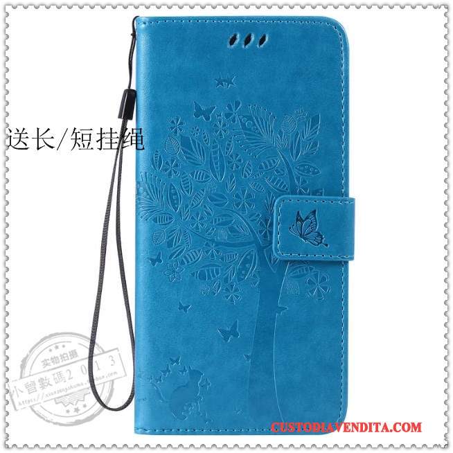 Custodia Sony Xperia Z5 Compact Pelle Morbido Anti-caduta, Cover Sony Xperia Z5 Compact Protezione Telefono Blu Chiaro