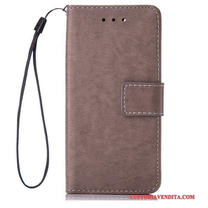 Custodia Sony Xperia Z5 Folio Anti-caduta Oro, Cover Sony Xperia Z5 Pelle Telefono