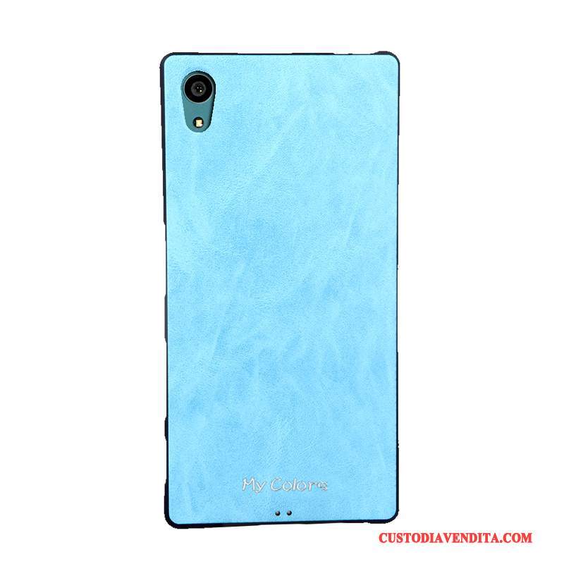 Custodia Sony Xperia Z5 Pelle Morbido Cachi, Cover Sony Xperia Z5 Protezione Telefono Affari