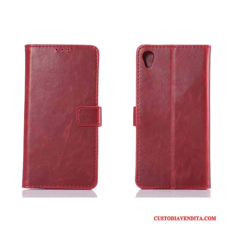 Custodia Sony Xperia Z5 Pelle Vino Rossotelefono, Cover Sony Xperia Z5 Protezione