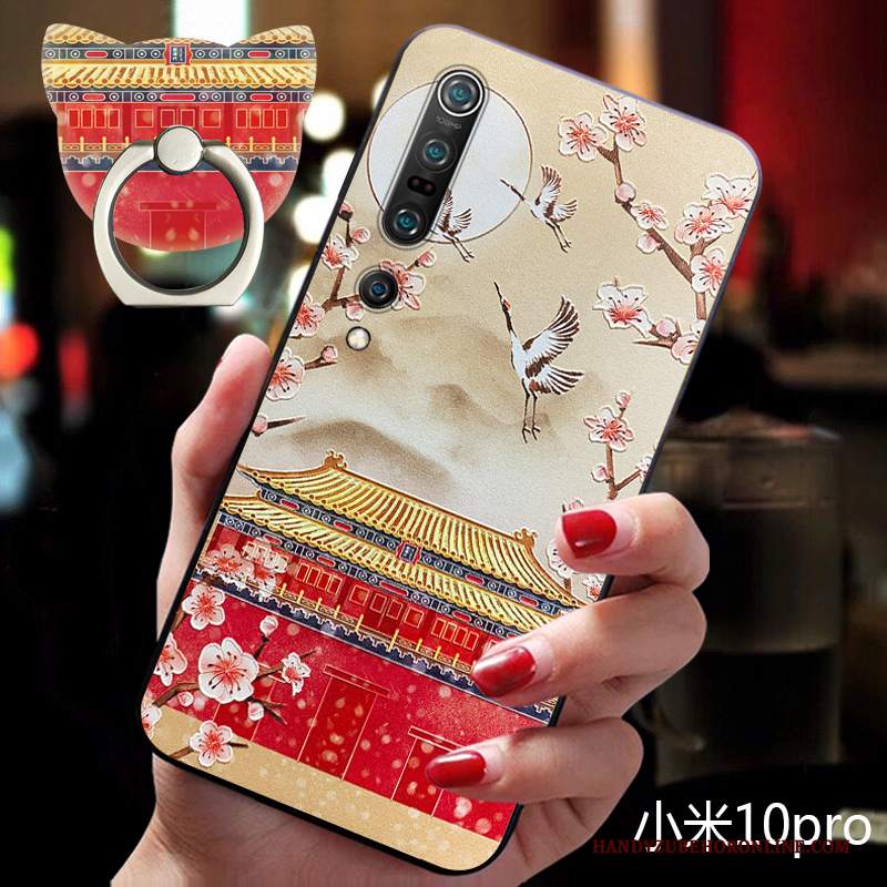 Custodia Xiaomi Mi 10 Pro Creativo High End Piccola, Cover Xiaomi Mi 10 Pro Goffratura Vento Tendenza