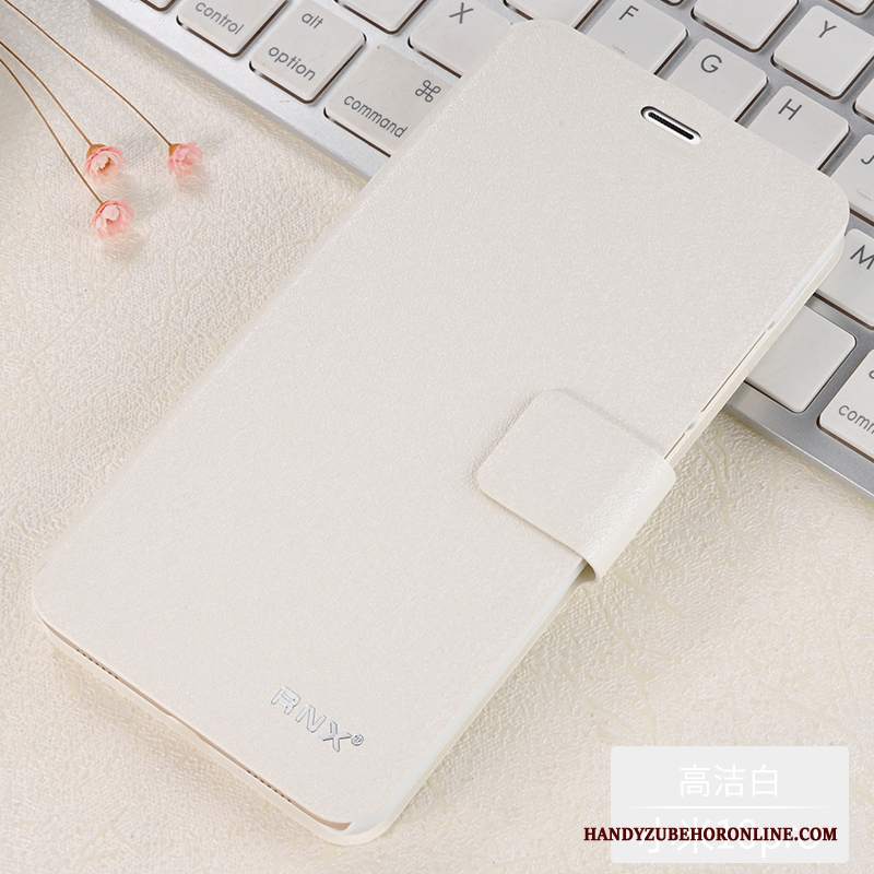 Custodia Xiaomi Mi 10 Pro Folio Bianco Anti-caduta, Cover Xiaomi Mi 10 Pro Pelle Piccola Tutto Incluso