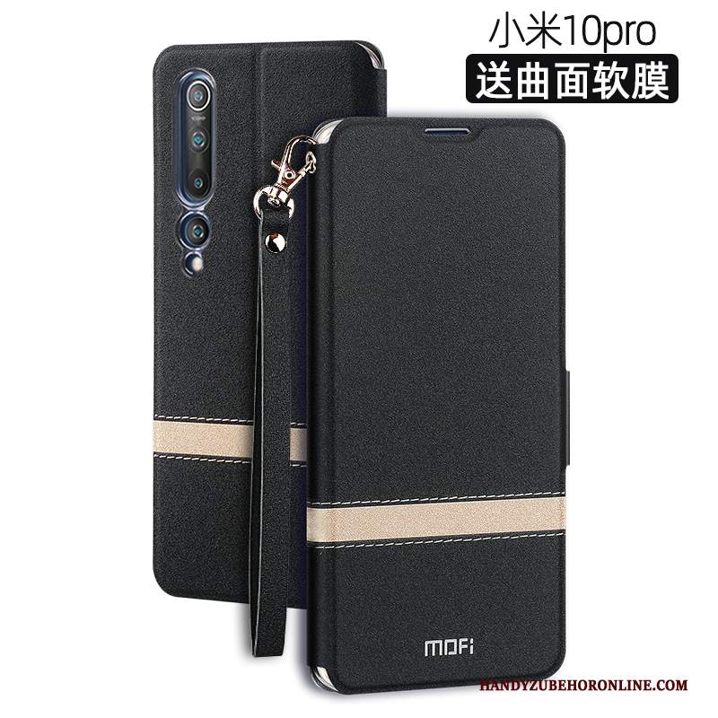 Custodia Xiaomi Mi 10 Pro Folio Morbido Tendenza, Cover Xiaomi Mi 10 Pro Pelle Piccola Tutto Incluso